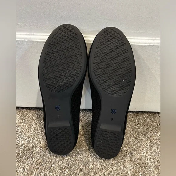 🖤EUC Rothy’s Black Women's Ballet Flats in Size 9 - Picture 10 of 11